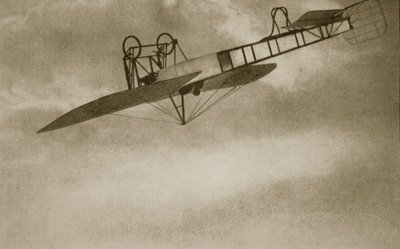 Een wonder om te aanschouwen - aerobatics in 1914 door English Photographer